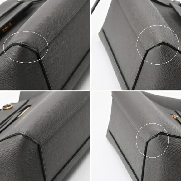 CELINE Gray Shoulder Bag - Picture 6 of 10